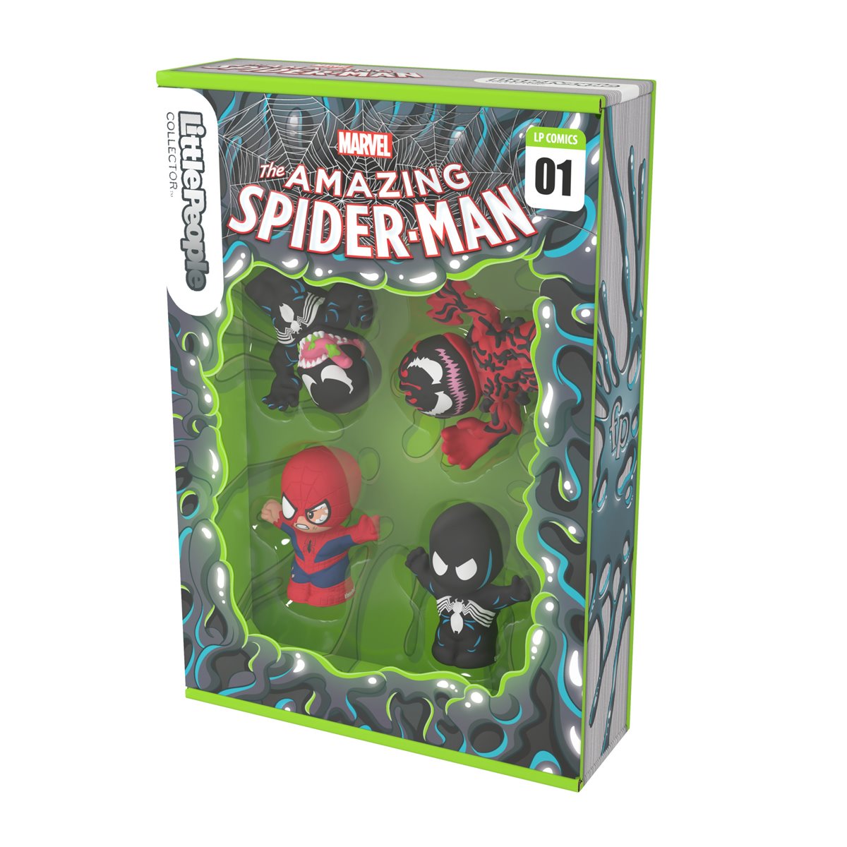 Marvel Spider-Man: Issue 1 Little People Collector Figure Set