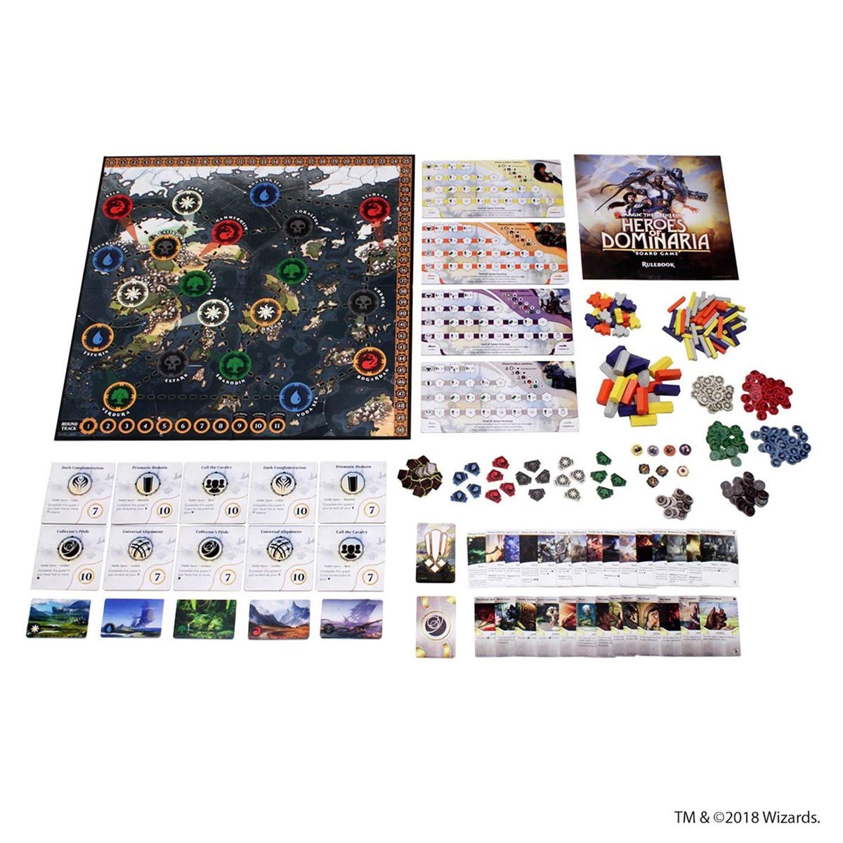Magic: The Gathering: Heroes of Dominaria Standard Edition Board Game