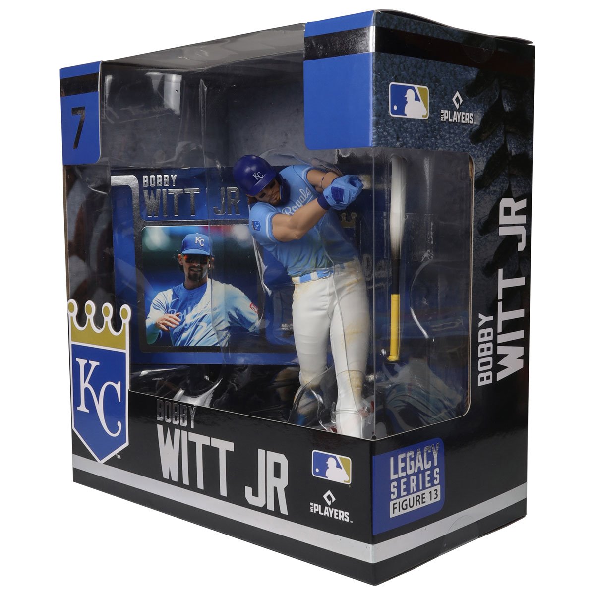 MLB SportsPicks Kansas City Royals Bobby Witt Jr. 7-Inch Posed Figure Case of 6