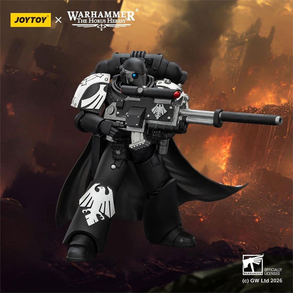 Joy Toy Warhammer The Horus Heresy Raven Guard Mor Deythan With Nemesis Bolt Rifle 1:18 Scale Action Figure