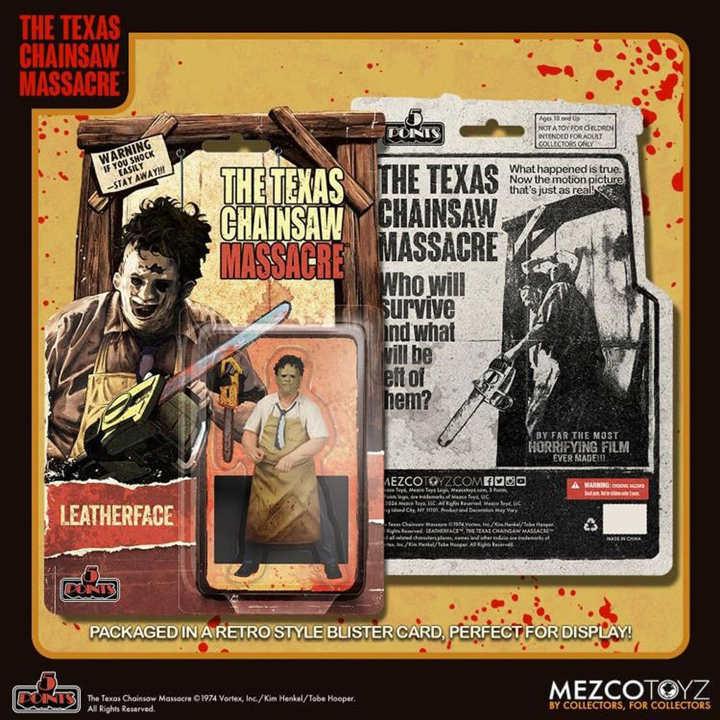 The Texas Chainsaw Massacre (1974) Leatherface 5 Points Action Figure