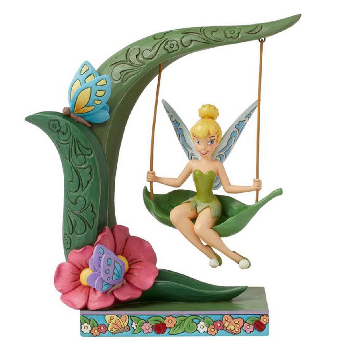 Disney Traditions Peter Pan Tink Spring Swing by Jim Shore Statue