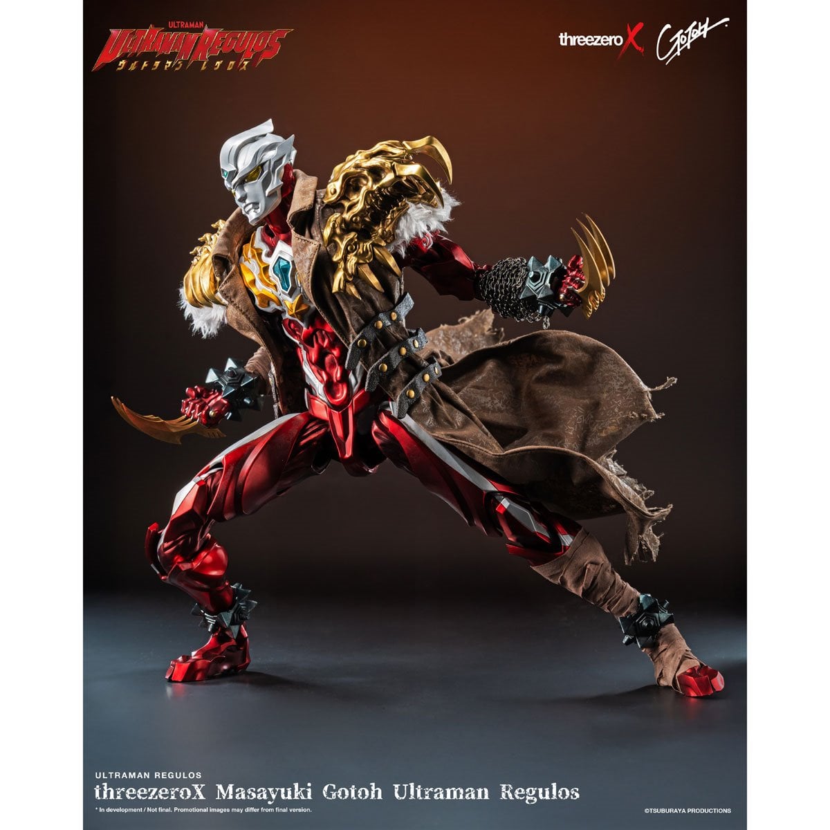 Ultraman Regulos ThreezeroX Masayuki Gotoh Ultraman Regulos Action Figure