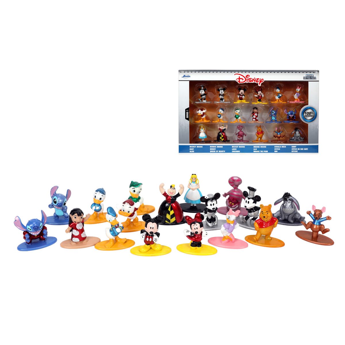 Disney Nano MetalFigs Die-Cast Metal Mini-Figure Wave 1 18-Pack
