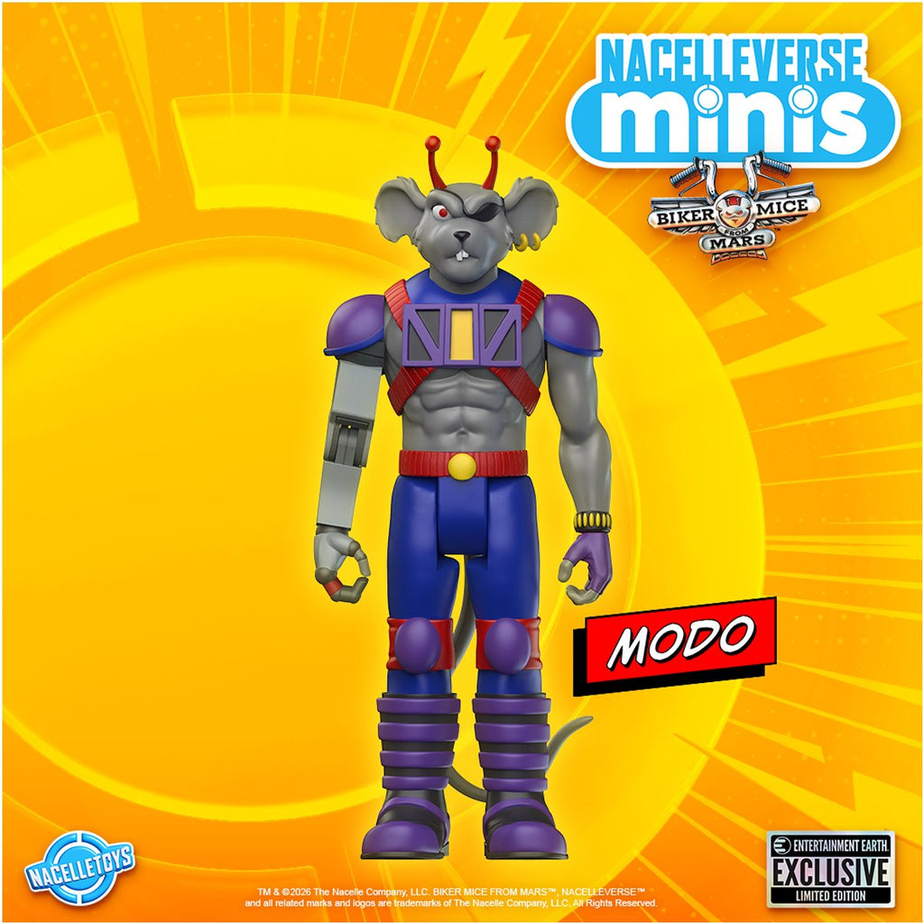 Biker Mice From Mars 3 3/4-Inch Action Figure 3-Pack - Entertainment Earth Exclusive