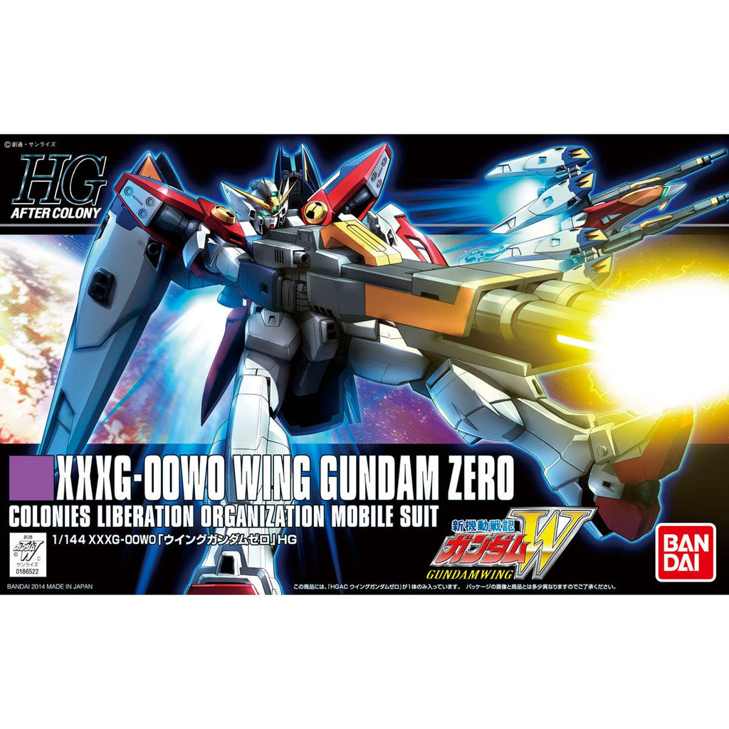 Mobile Suit Gundam Wing Gundam Zero High Grade 1:144 Scale Model Kit