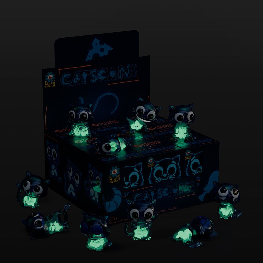 Catscans Series 1 Blind-Box Mini-Figure Case of 9