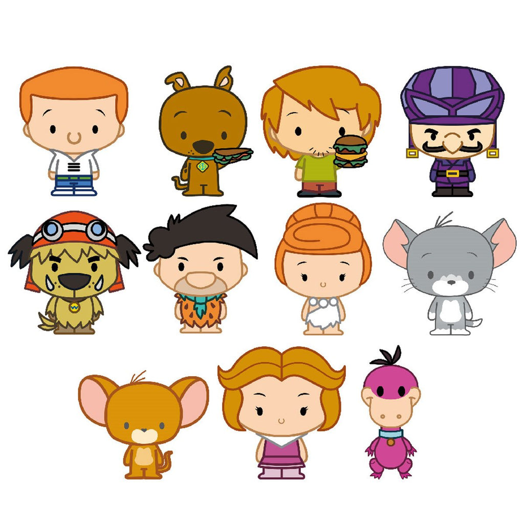 Warner Brothers Cartoons 3D Foam Bag Clip Random 6-Pack