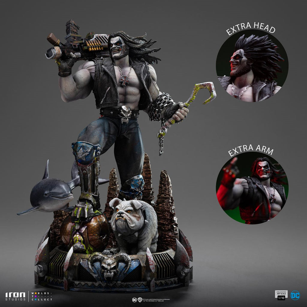 DC Comics Lobo Unleashed 1:10 Art Scale Limited Edition Statue