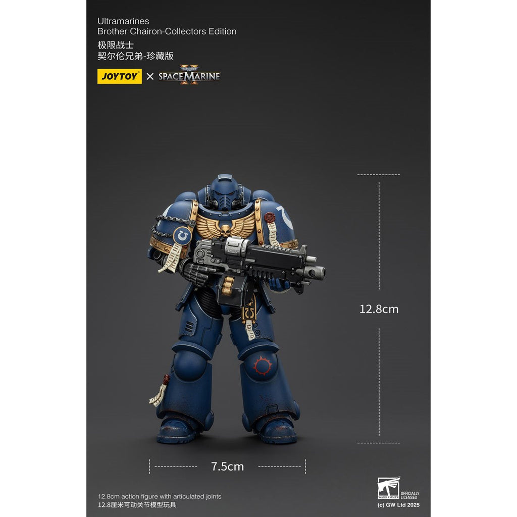 Joy Toy Warhammer Space Marine II Brother Chairon Collectors Edition 1:18 Scale Action Figure