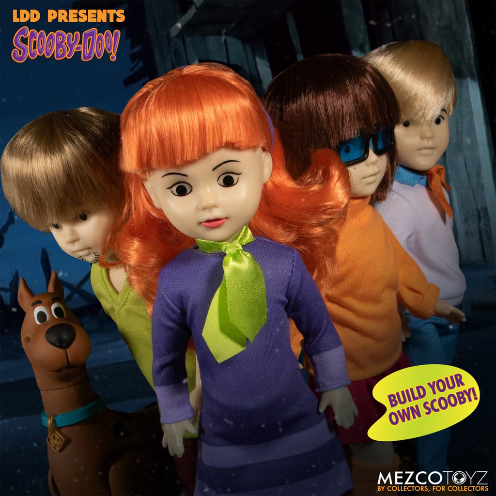 LDD Presents Scooby-Doo & Mystery Inc. Build a Figure Daphne & Shaggy 2-Piece Set