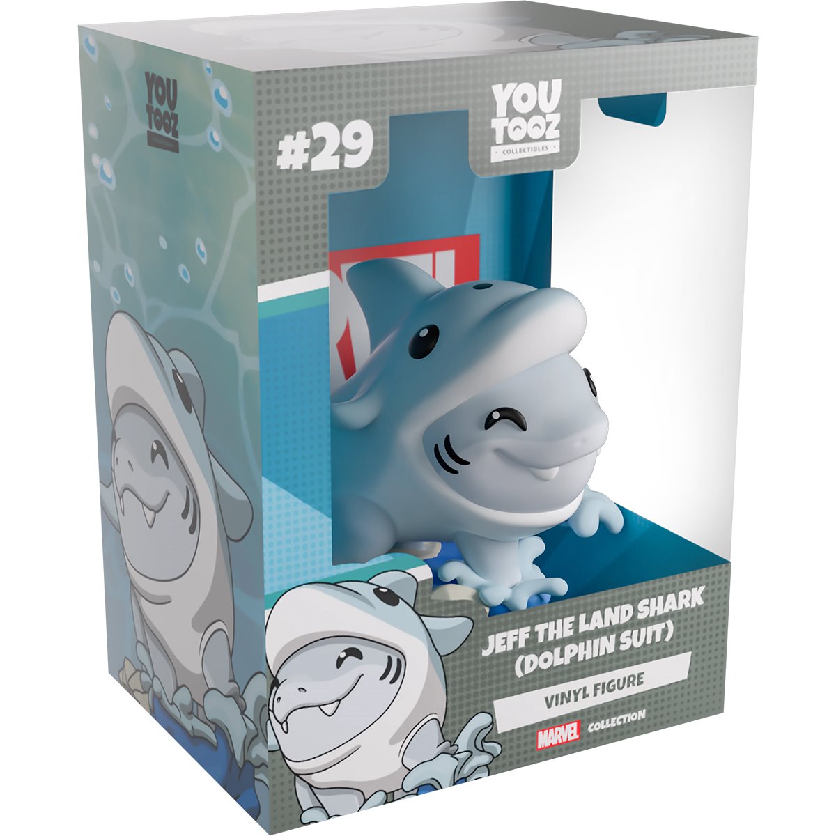 Marvel Companions Collection Jeff the Land Shark (Dolphin Suit) Vinyl Figure #29