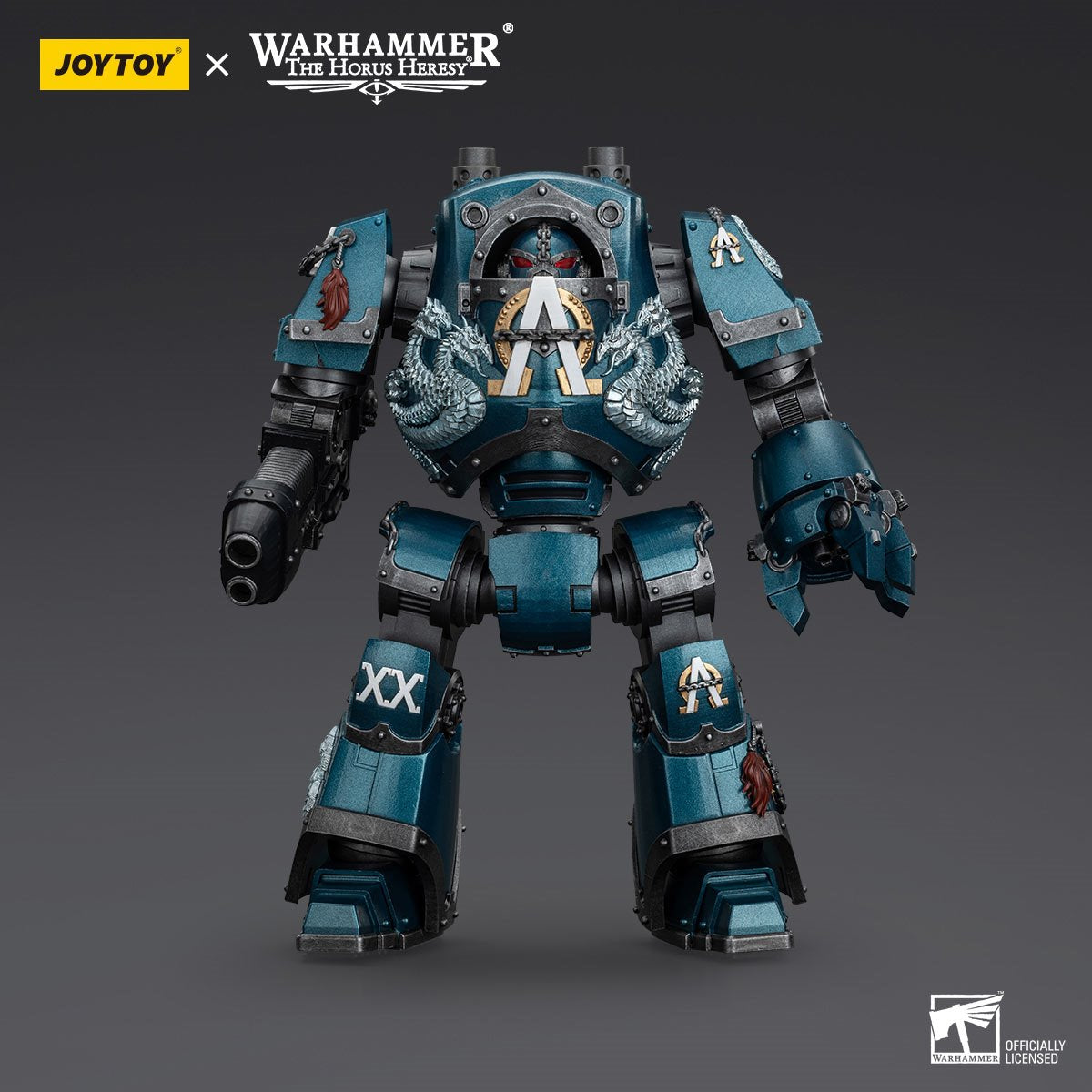 Joy Toy Warhammer The Horus Heresy Alpha Legion Dreadnought Plasma Cannon 1:18 Scale Action Figure