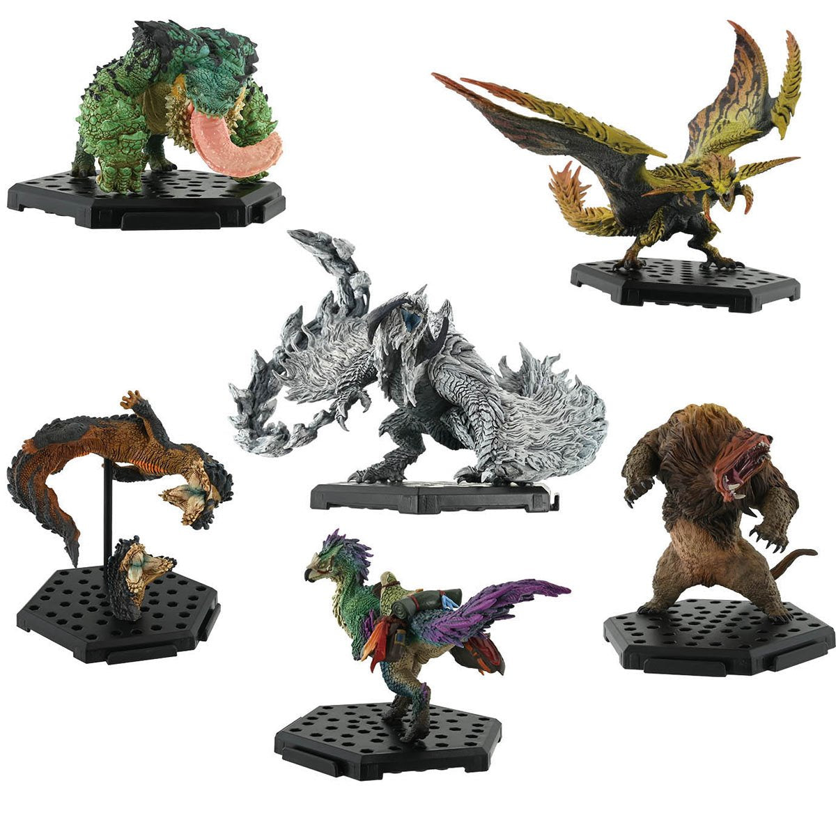 Monster Hunter Capcom Figure Builder Standard Model Plus Vol. 27 Mini-Figures Box Set of 6