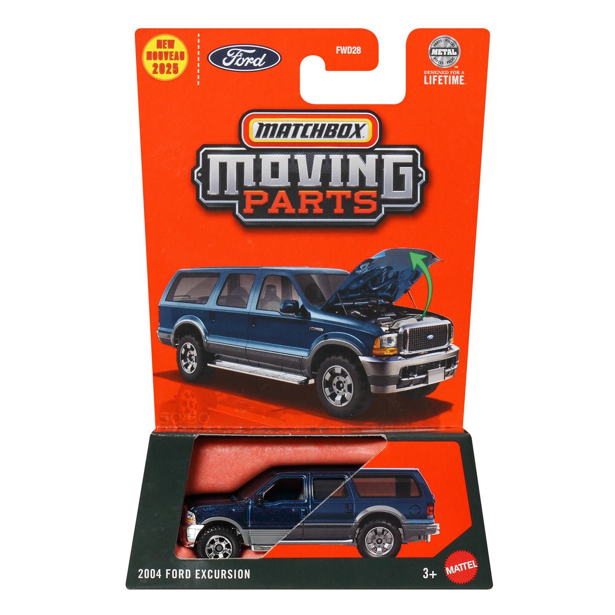 Matchbox Moving Parts 2025 Mix 7 Vehicles Case of 8