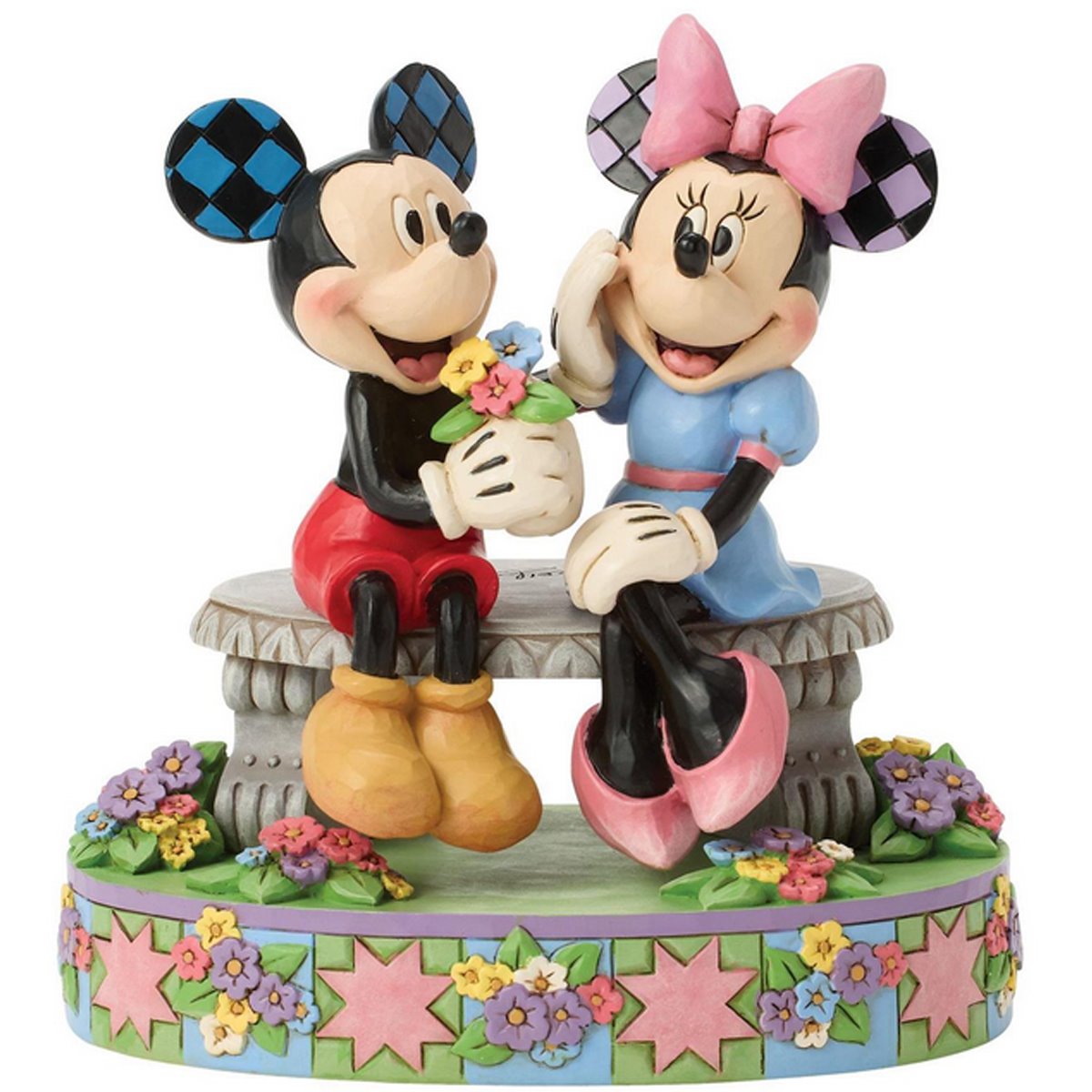 Disney Traditions Mickey & Minnie Spring Statue
