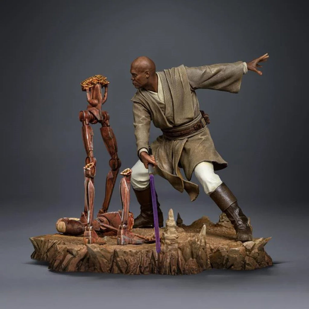 Star Wars Mace Windu 1:10 Art Scale Limited Edition Statue