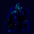 Terrifier Art the Clown Blood Splatter Glow-in-the-Dark Mini-Backpack - Entertainment Earth Exclusive