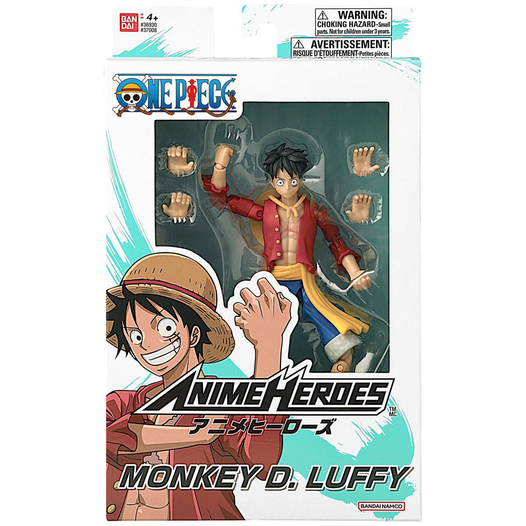 One Piece Anime Heroes Action Figure Wave 1 Case of 6