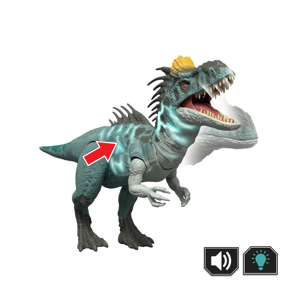 Jurassic World Wild Roar Cryolophosaurus Action Figure