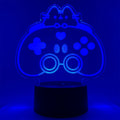 Pusheen Gamer Otaku Lamp