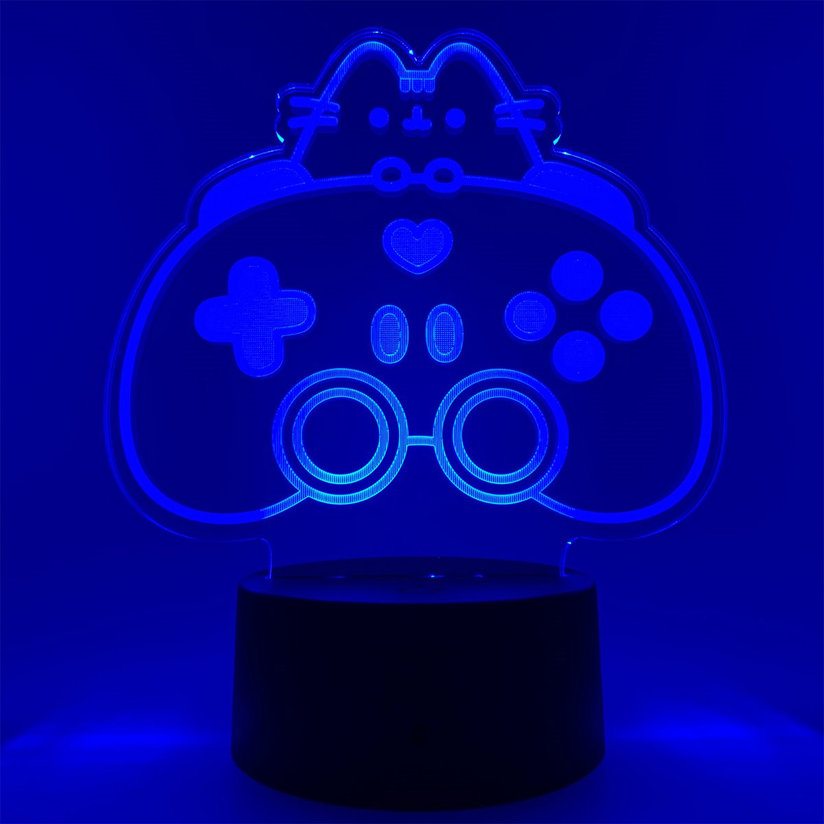 Pusheen Gamer Otaku Lamp