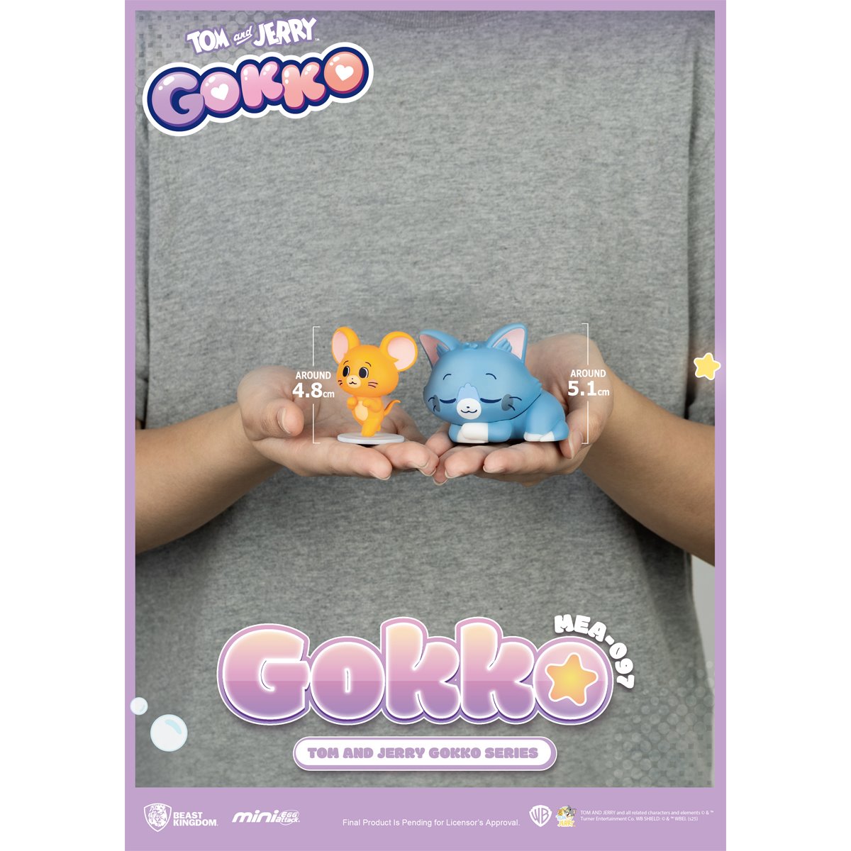 Tom and Jerry Gokko MEA-097 Mini-Figure Blind Box Case of 6