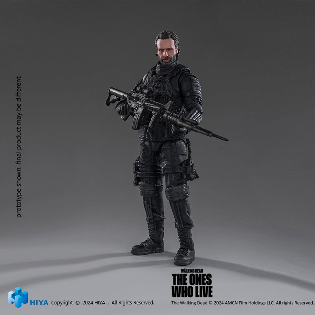 The Walking Dead: The Ones Who Live Rick Grimes Exquisite Mini 1:18 Scale Action Figure - Previews Exclusive