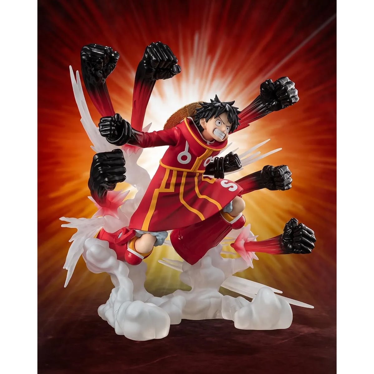 One Piece Monkey D. Luffy Gum-Gum Hawk Gatling FiguartsZERO Extra Battle Statue