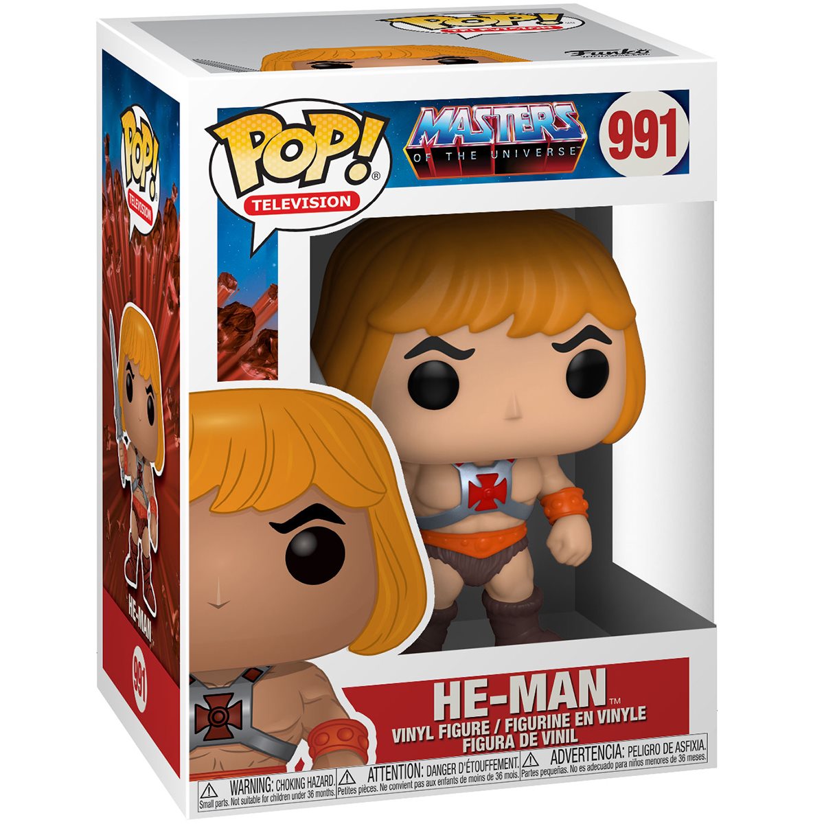 Masters of the Universe He-Man Funko Pop! Vinyl Figure #991