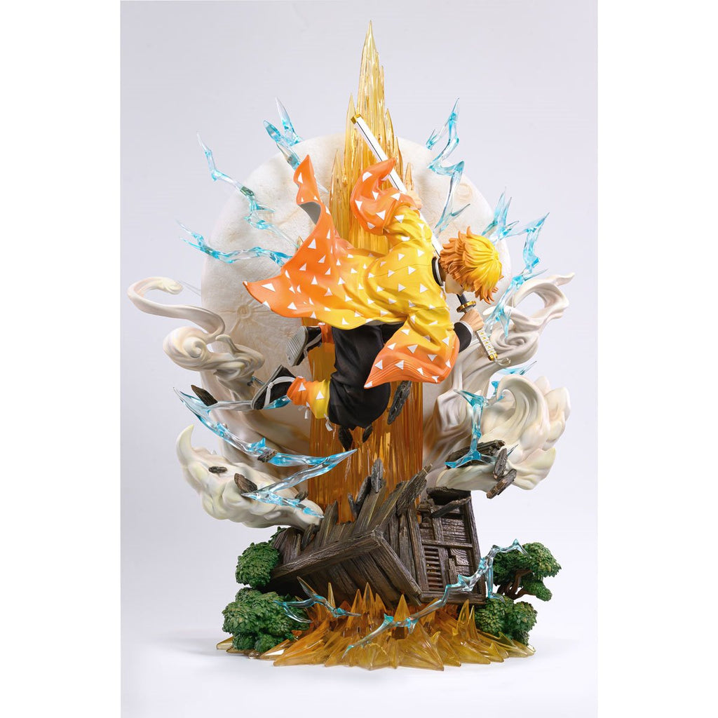 Demon Slayer Zenitsu Agatsuma Light-Up Resin 1:5 Scale Statue