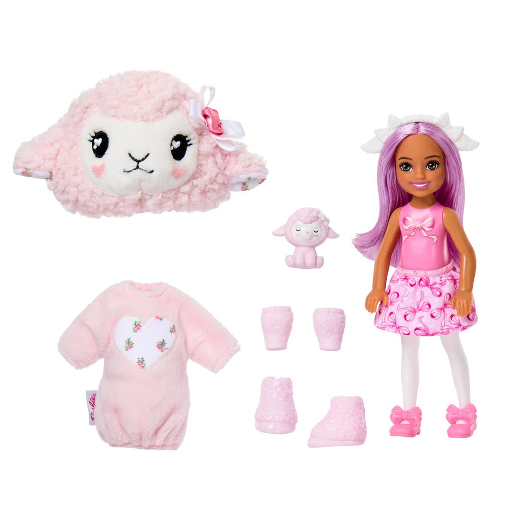 Barbie Chelsea Cutie Reveal Series 2 Doll Case of 4