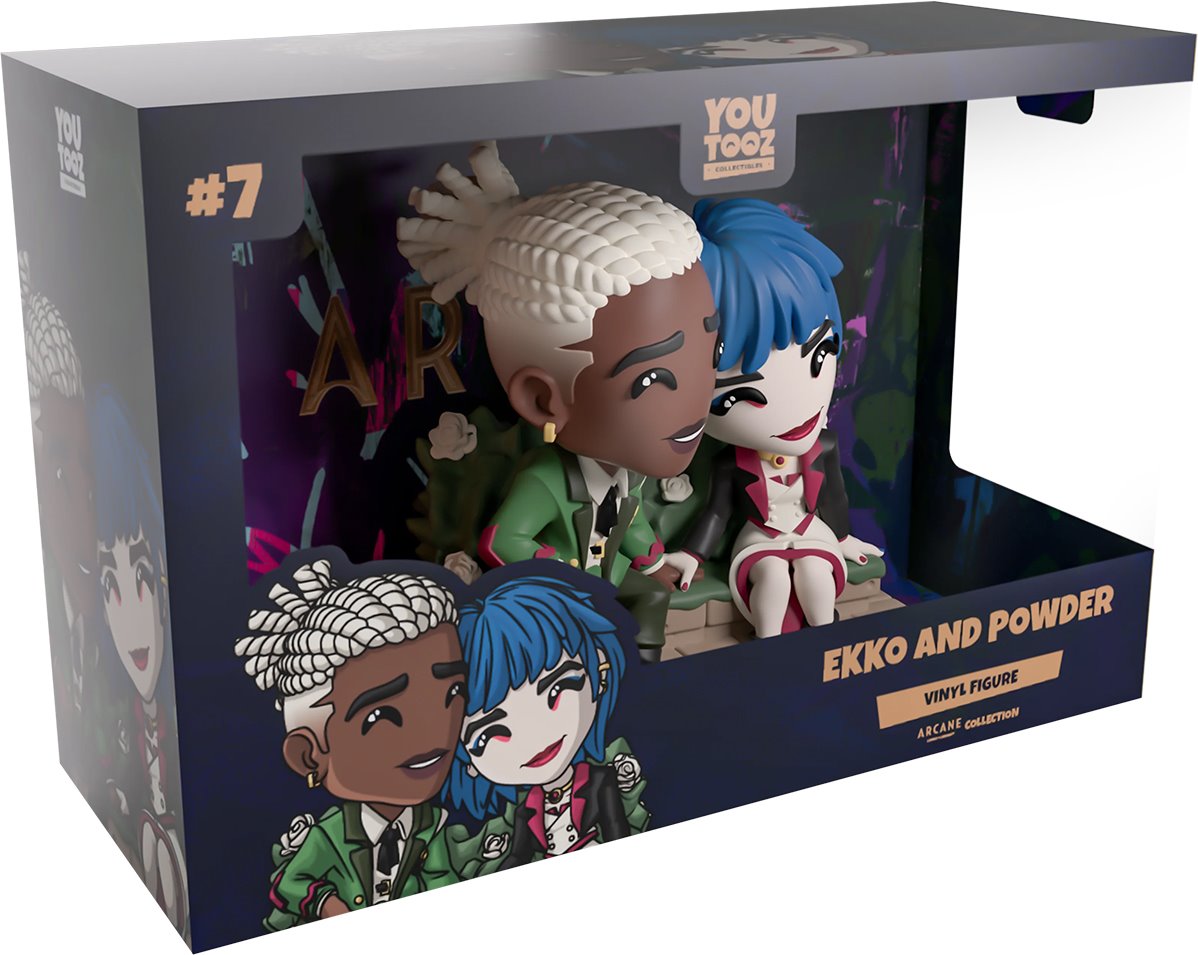 Arcane Collection Ekko and Powder Vinyl Figures #7