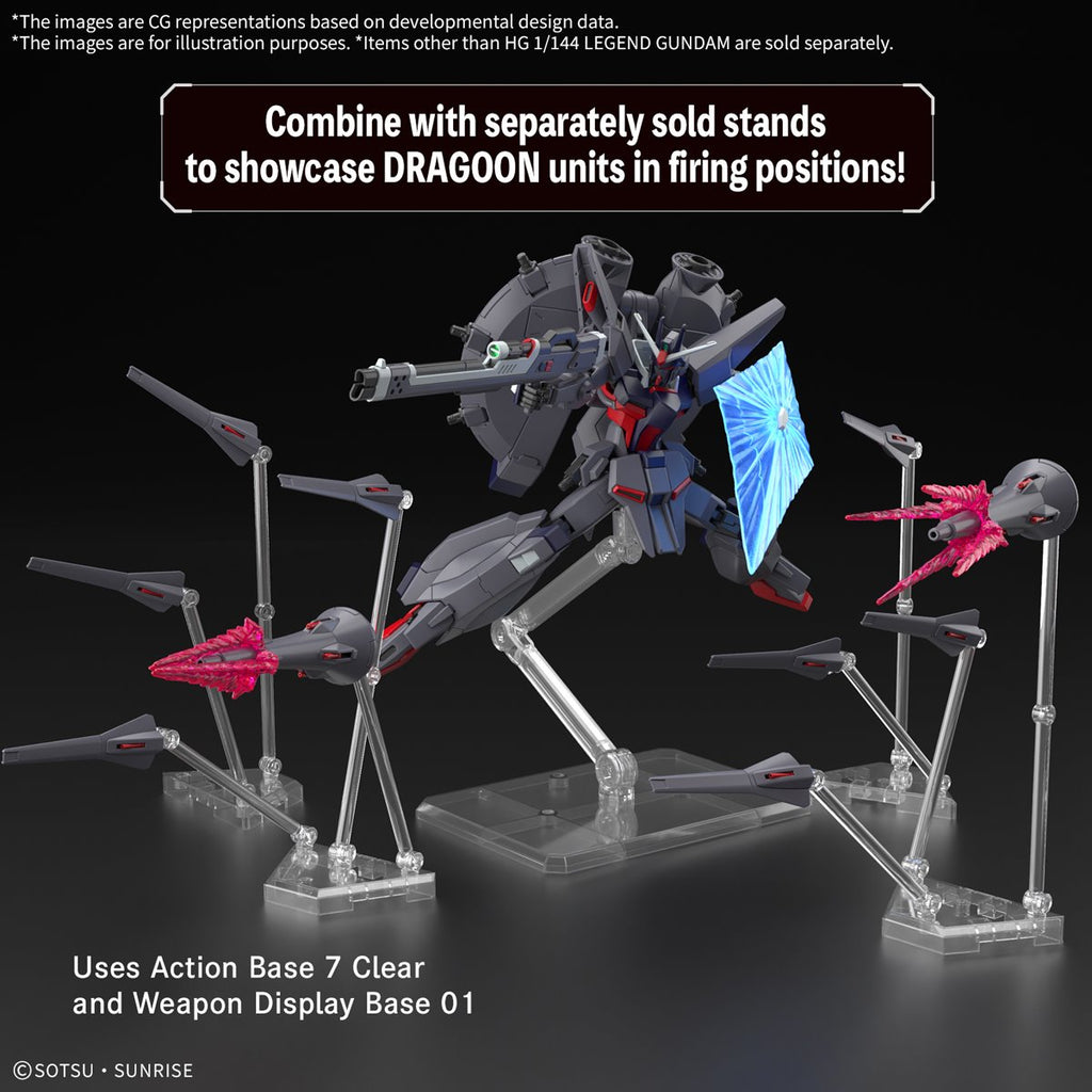 Mobile Suit Gundam Seed Destiny Legend Gundam High Grade 1:144 Scale Model Kit