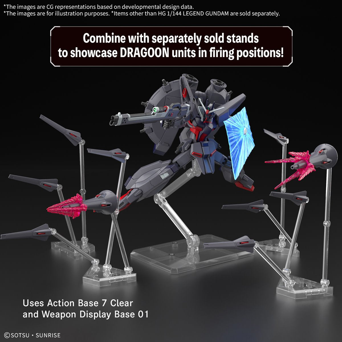 Mobile Suit Gundam Seed Destiny Legend Gundam High Grade 1:144 Scale Model Kit