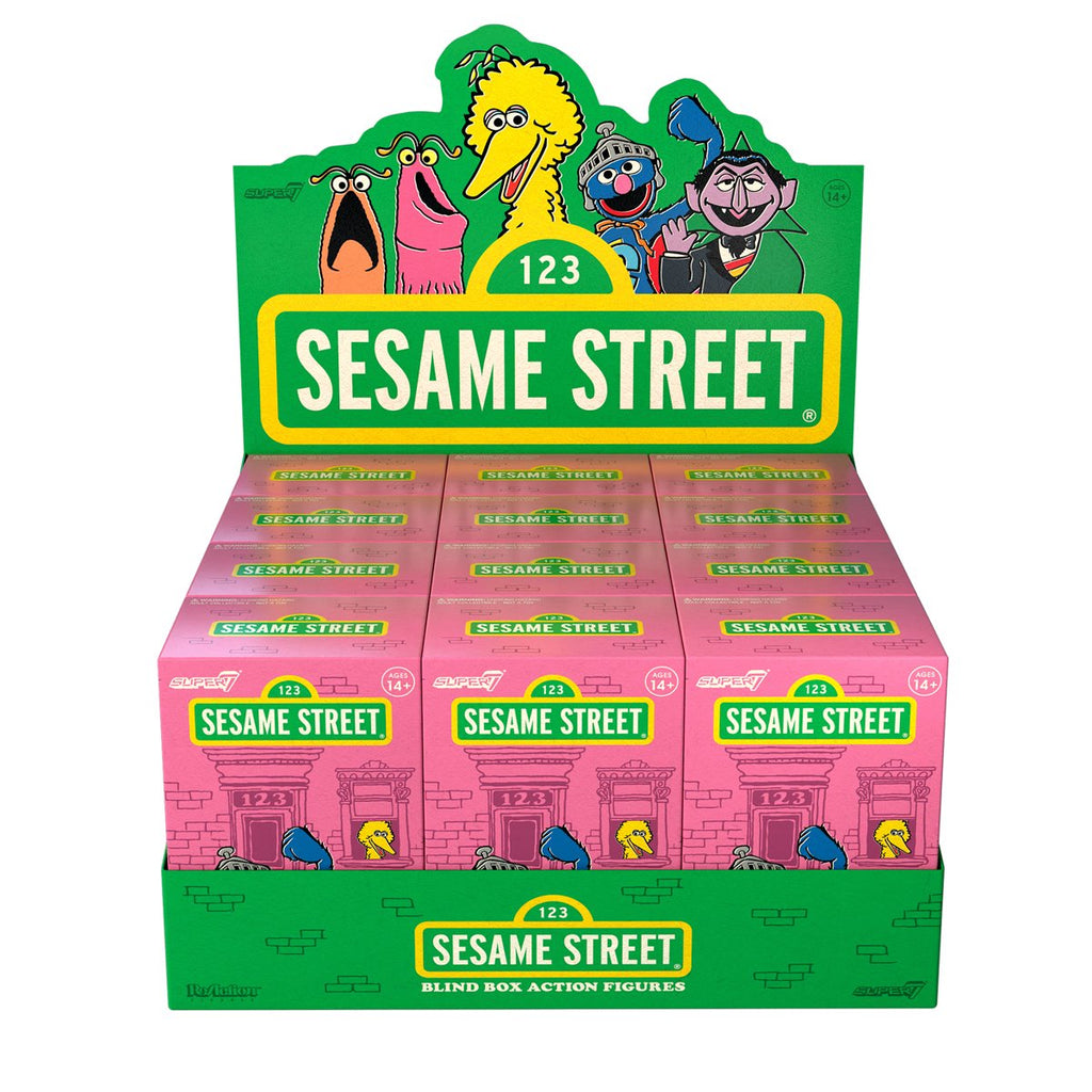 Sesame Street Blind Box Wave 2 3 3/4-Inch ReAction Figure (Single)