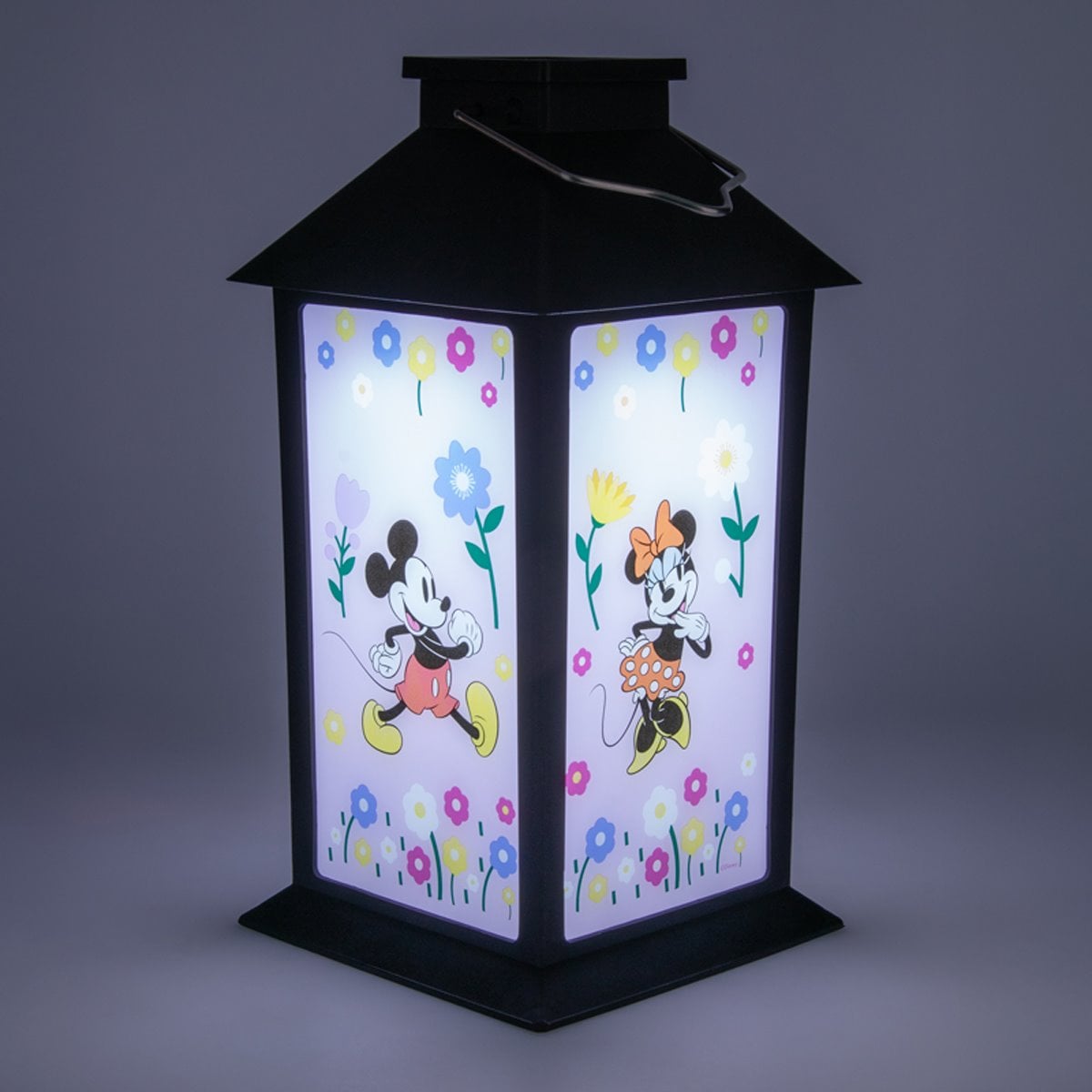 Mickey and Minnie Printed Solar Lantern