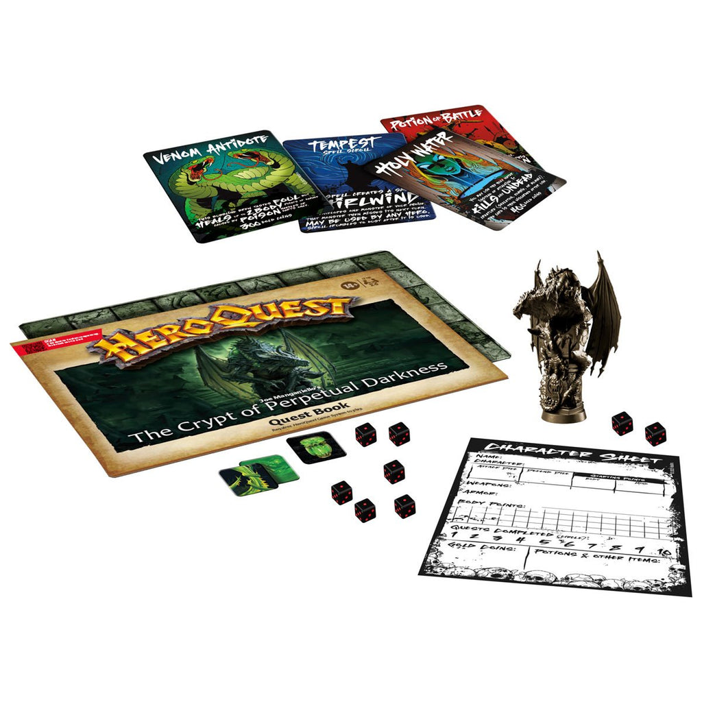 HeroQuest Joe Manganiello's The Crypt of Perpetual Darkness Quest Pack