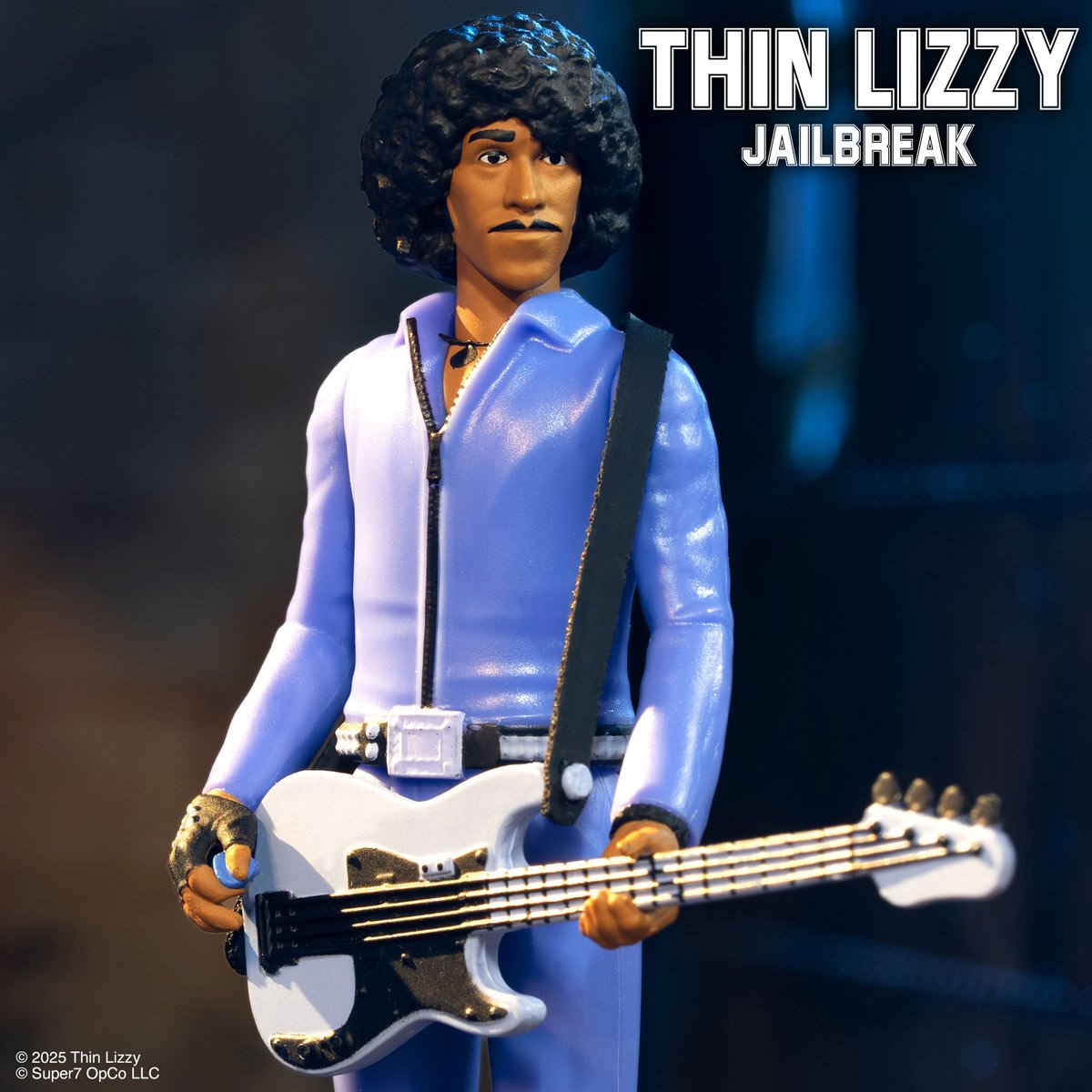Thin Lizzy Phil Lynott Jailbreak 3 3/4-Inch ReAction Figure