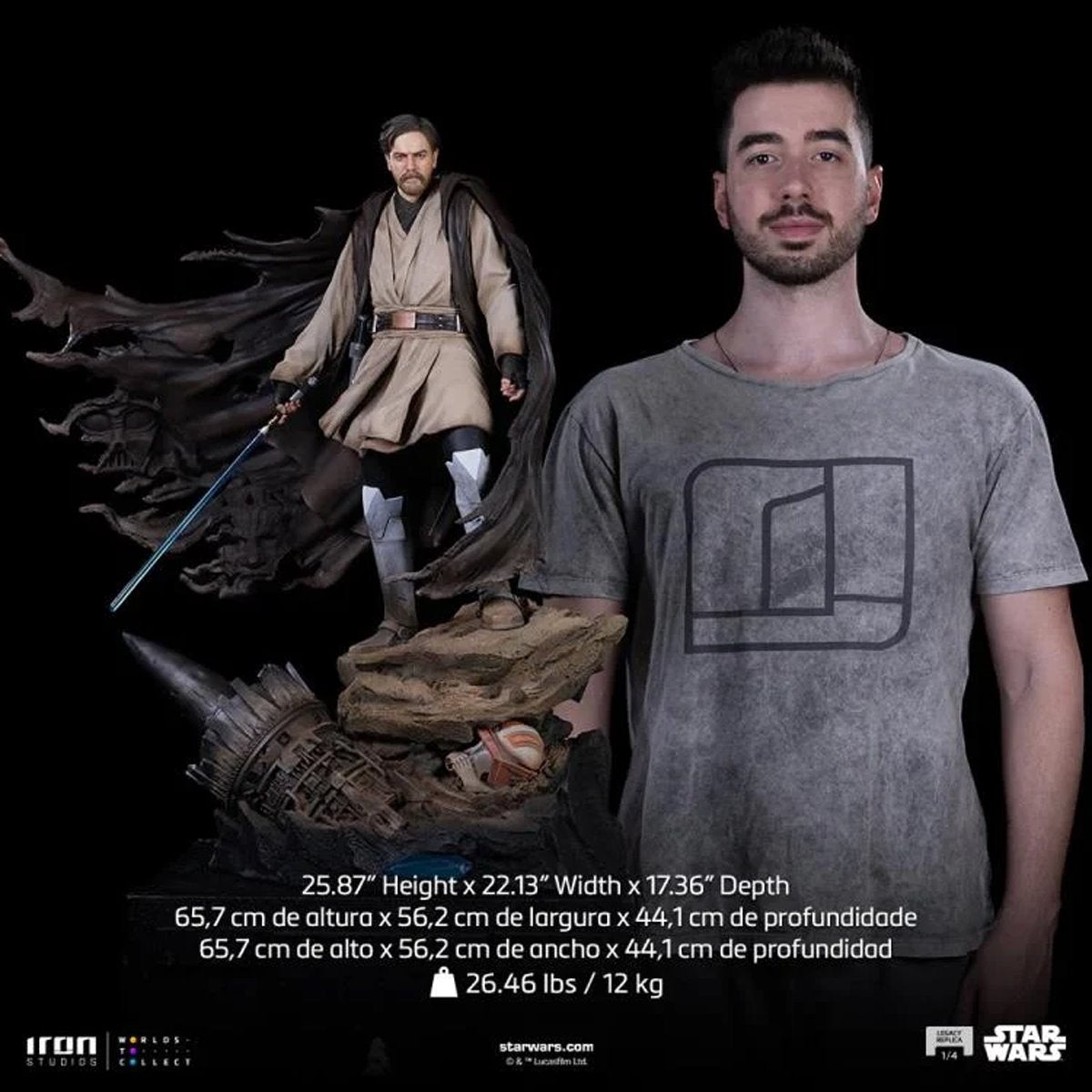 Star Wars Obi-Wan Kenobi Signatures Legacy Replica 1:4 Scale Limited Edition Statue