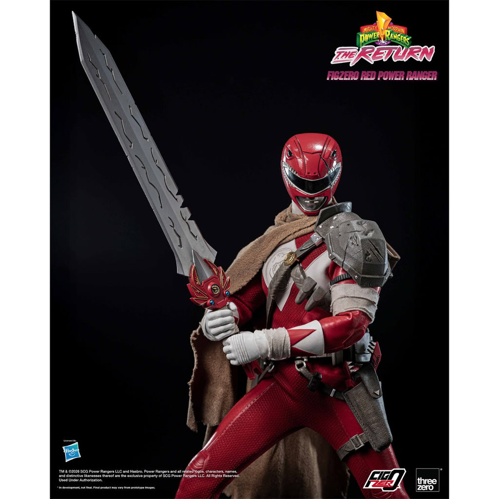 Mighty Morphin Power Rangers: The Return Red Power Ranger FigZero 1:6 Scale Action Figure