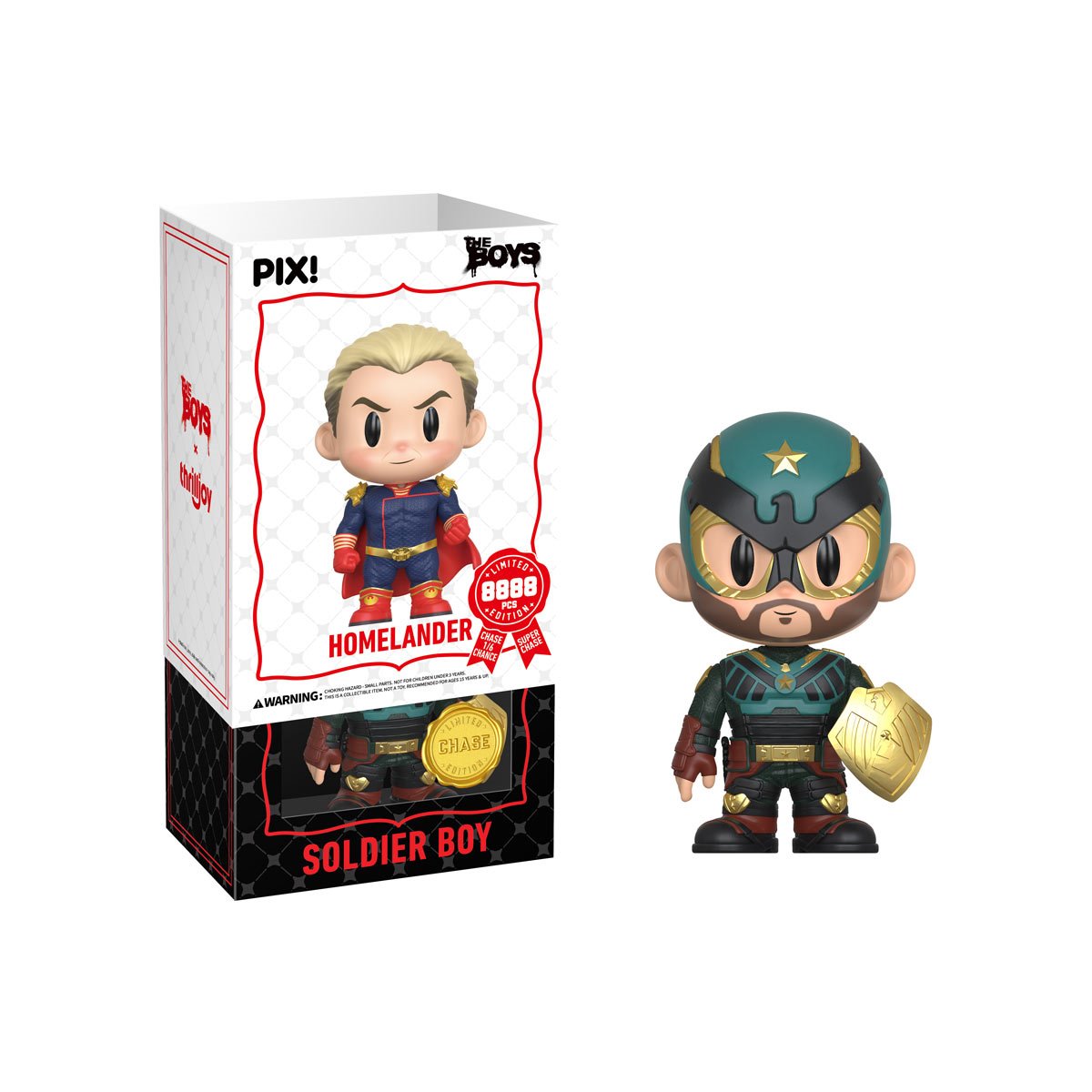 The Boys Homelander Pix! Vinyl Figure