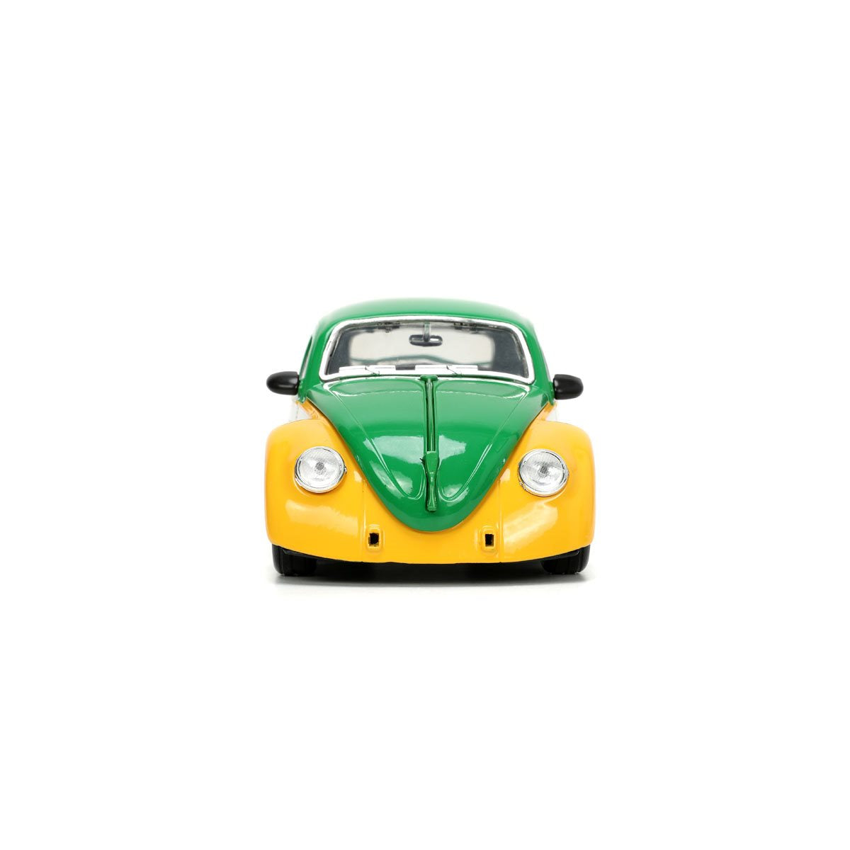 Teenage Mutant Ninja Turtles Volkswagen Beetle 1:24 Scale Die-Cast Metal Vehicle with Michelangelo Figure