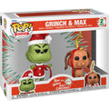 How the Grinch Stole Christmas Grinch and Max Funko Pop! Vinyl Figure 2-Pack
