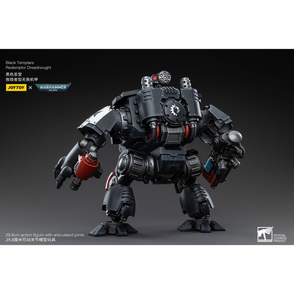 Joy Toy Warhammer 40,000 Black Templars Redemptor Dreadnought 1:18 Scale Action Figure