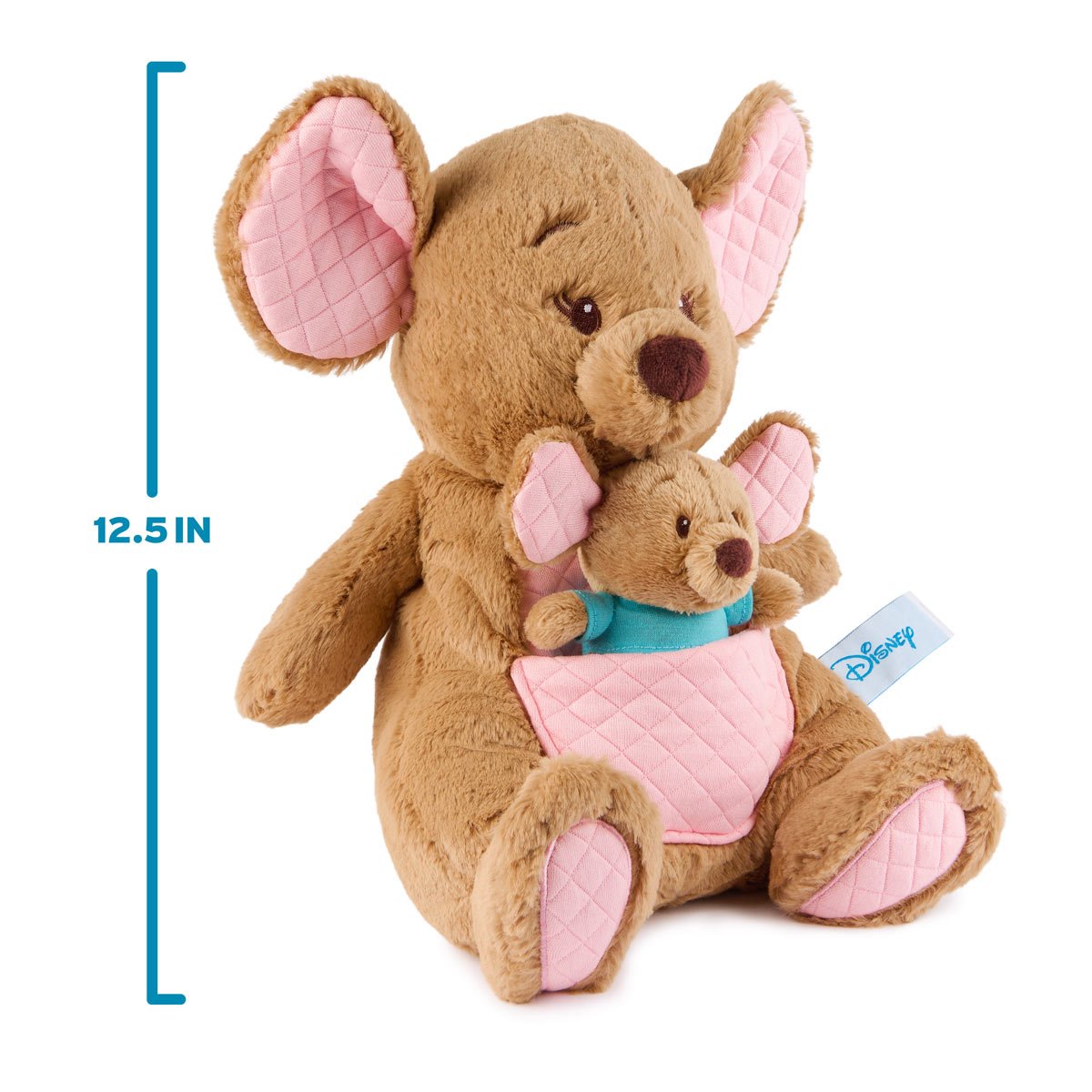 Disney Winnie the Pooh Kanga and Roo Oh So Snuggly 12 1/2-Inch Plush