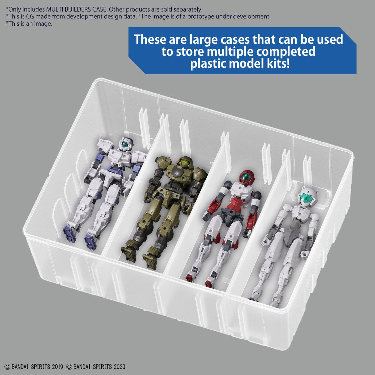Multi Builders Plastic Model Kit Case