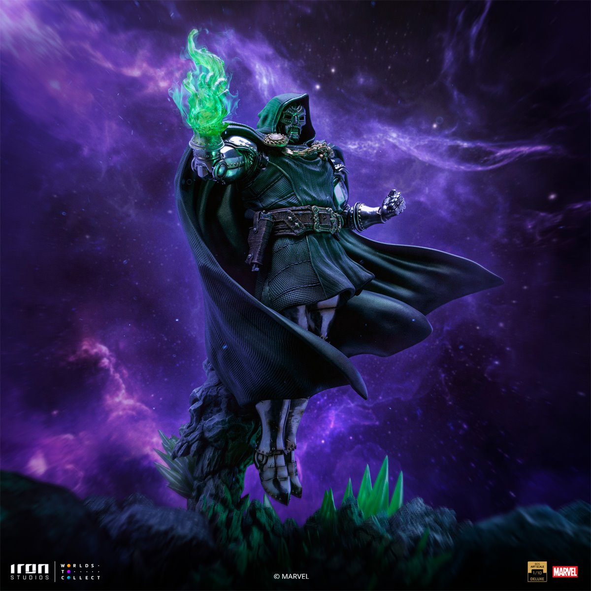 Doctor Doom Infinity Gauntlet Battle Diorama Series 1:10 Deluxe Art Scale Limited Edition Statue