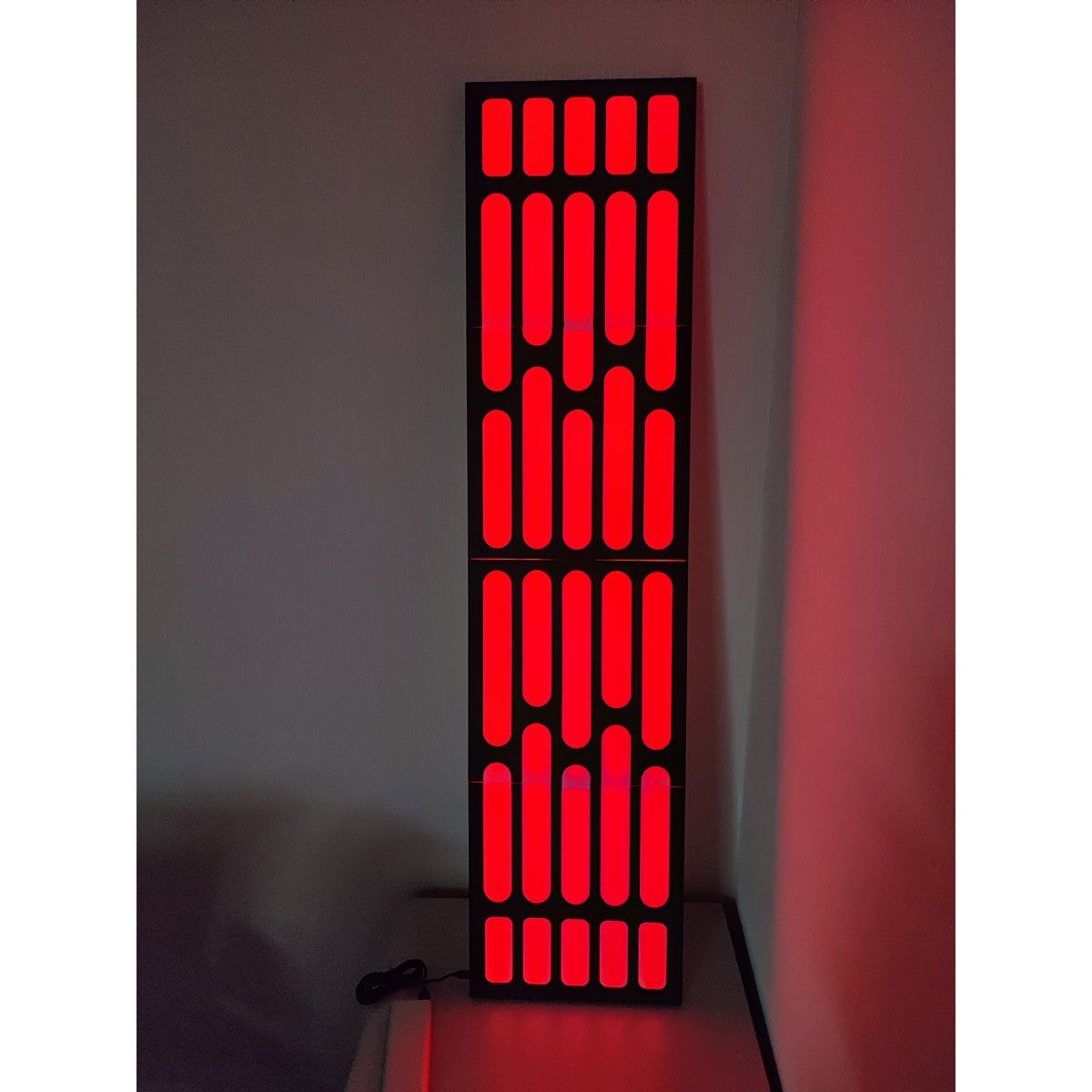 Star Wars Death Star Wall Panel Light with Color Change and Music Reactive Modes