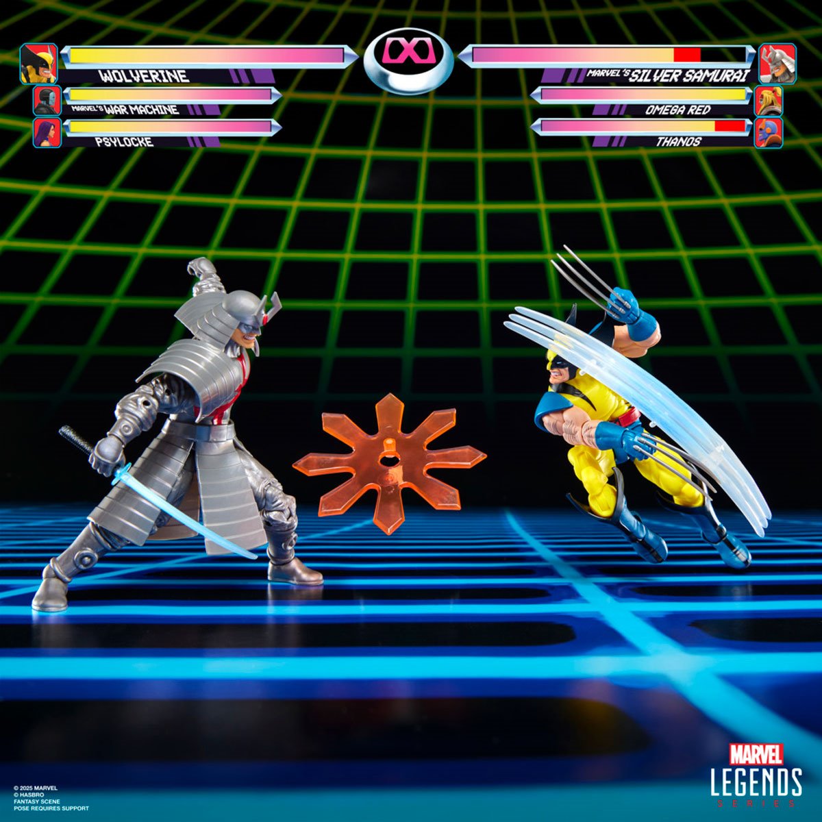 Marvel Legends Series Gamerverse Wolverine vs. Silver Samurai 6-Inch Action Figures